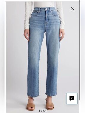 Madewell ‘90s Straight Jean 27P in Rondell